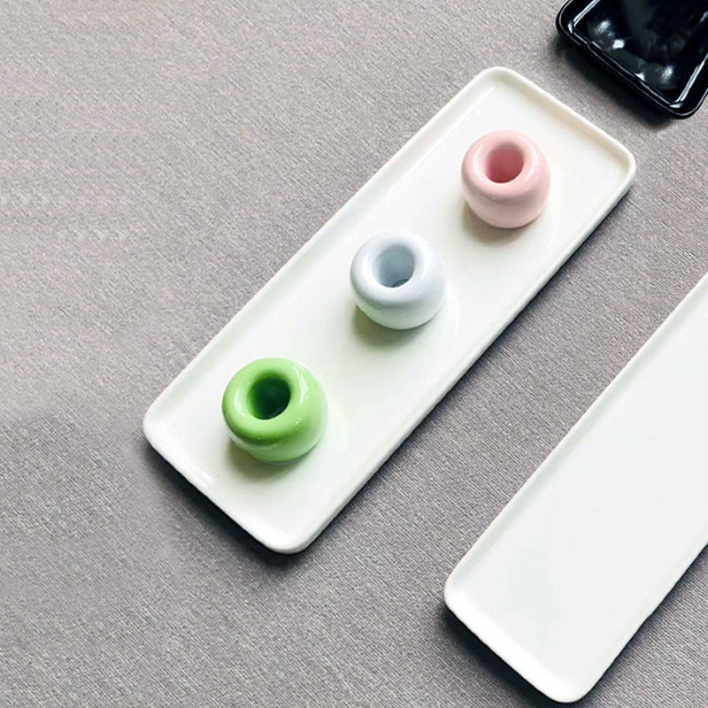 Creative ceramic toothbrush holder, toothbrush base, toothbrush holder, dental appliance holder, toothbrush tray