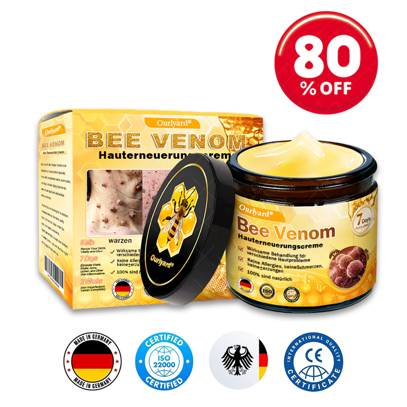 ✨✨Ourlyard® Bee Venom Skin Restoration Cream - 🔥Limited Time 80% OFF🔥
