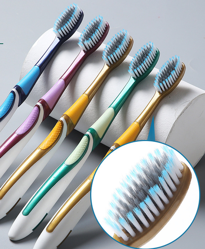 High-quality toothbrush wholesale, fine bristles, soft bristles, adult large-head toothbrushes, individually packaged, high-density bristles.