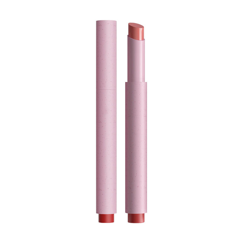 Solid lip gloss/lipstick, long-lasting, mirror-like, glossy, moisturizing