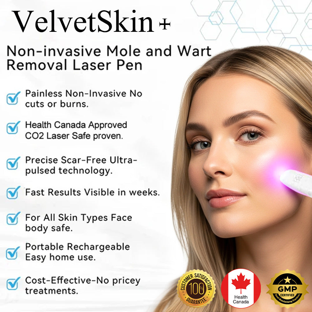 ☂DedMuller® VelvetSkin+Series ⚔️All-in-One Laser Eraser Pen🖊️ (🔬Powered by CO₂ laser technology – effectively removes moles, warts, skin tags, pigmentation spots, and other skin imperfections)